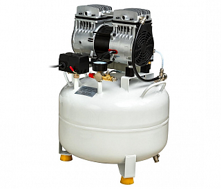 Mercury HK-1EW-30 (ND-70) - безмасляный компрессор для одной стоматологической установки, с ресивером 30 л (70 л/мин), без кожуха