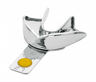 Asa Dental 2807-L2 - ложка слепочная нижняя средняя (XS) без перфорации с бортиками