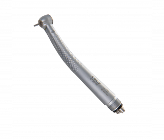 Coxo CX207-GL - турбинный наконечник с фиброоптикой, с ортопедической головкой, для 6-ти канального соединения