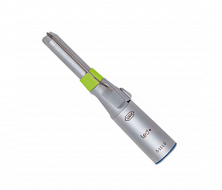 W&H S-11 L G - прямой наконечник с генератором света (Mini-LED+) и внешним спреем, разборный, 1:1