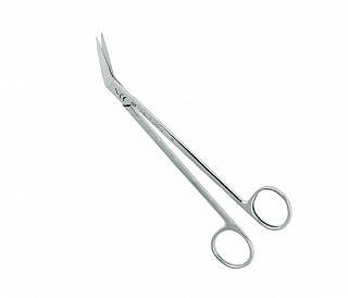 Asa Dental 0310-2 - ножницы для десны N2 изогнутые, 16,5 см