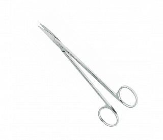 Asa Dental 0309-2 - ножницы для десны N2 изогнутые, 16 см