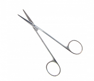 Asa Dental 0322-1 - ножницы анатомические прямые, 14,5 см