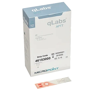 Micropoint Biotechnologies Тест-полоска qLabs APTT Test Strip 12 шт/упаковка