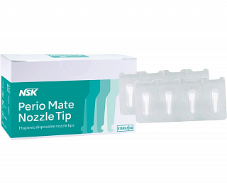 NSK Nakanishi Perio-Mate Nozzle Tip - комплект гигиенических стерильных одноразовых насадок (40 шт.)