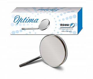 Roder Dentalinstrumente Optima - зеркало увеличительное, без ручки, размер 6, 26 мм, 12 шт