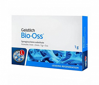 Geistlich Pharma Bio-Oss - 1,0 г, гранулы 1-2 мм, размер L, натуральный костнозамещающий материал
