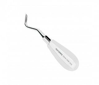 Asa Dental 0244-5 - элеватор N5 изогнутый от себя заостренный, 3,8 мм