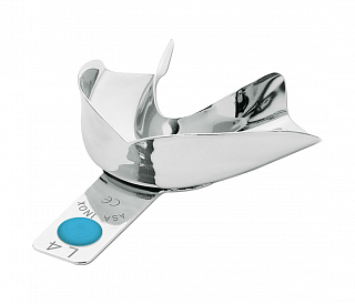 Asa Dental 2802-L4 - ложка слепочная нижняя (M) без перфорации без бортиков