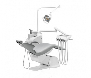 Diplomat Dental Consul DC180 - стоматологическая установка навесного типа с нижней подачей инструментов, с креслом DE 20 (1 положение)