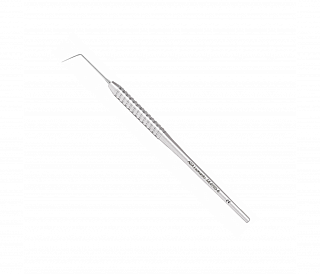 Asa Dental ML0700-6 - зонд N6 односторонний изогнутый Leonardo с полой легкой ручкой