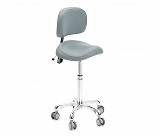 MedErgoStuhle MedErgo-791 - стул-седло со спинкой, цвет чёрный 150-1195