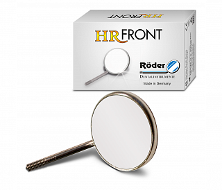 Roder Dentalinstrumente HR Front - зеркало плоское, без ручки, размер 3, 20 мм, 12 шт