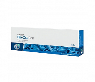 Geistlich Pharma Bio-Oss Pen - 0,5 г, гранулы 1-2 мм, размер L, натуральный костнозамещающий материал в аппликаторе