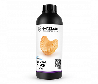 HARZ Labs Dental Peach - фотополимер, цвет персиковый, 1 кг