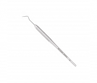 Asa Dental ML0700-9 - зонд N9 односторонний изогнутый малый Leonardo с полой легкой ручкой