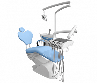 Chiromega 654 NK - стоматологическая установка с нижней подачей инструментов