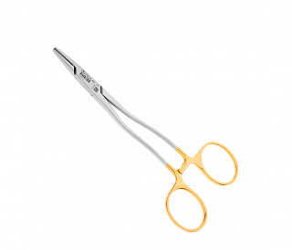 Aesculap BM018R - иглодержатель по KILNER, длина 135 мм, изогнутый