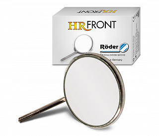 Roder Dentalinstrumente HR Front - зеркало плоское, без ручки, размер 8, 30 мм, 6 шт