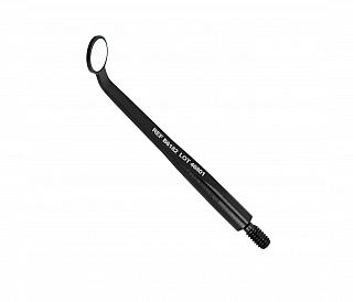 Hahnenkratt BLACK ULTRAmicro - ультраяркое микрозеркало без ручки, плоское, круглое, 5 мм