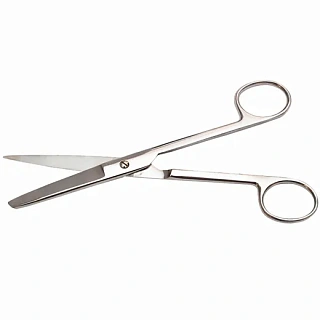 Surgicon прямые c одним острым концом 170 мм