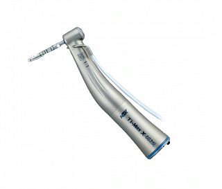 NSK Nakanishi Ti-Max X-SG25L - наконечник угловой хирургический, внешнее охлаждение, кнопочный зажим, 1:1