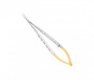 HLW 19-23B - ножницы-микро изогнутые Micro Schere TC, 170 мм