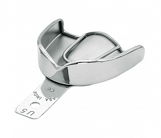 Asa Dental 2807S-U5 - ложка слепочная верхняя большая (L) без перфорации с бортиками