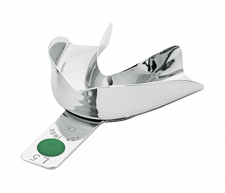 Asa Dental 2802-L5 - ложка слепочная нижняя (L) без перфорации без бортиков