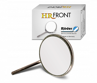 Roder Dentalinstrumente HR Front - зеркало плоское, без ручки, размер 6, 26 мм, 6 шт