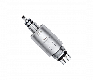 W&H Roto Quick RQ-14 - быстросъемный переходник для турбинных наконечников с регулировкой подачи воды (для 4-канального соединения Midwest)
