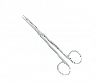Asa Dental 0311-1 - ножницы для десны N1 прямые, зубчики на 1 лезвии, 14,5 см