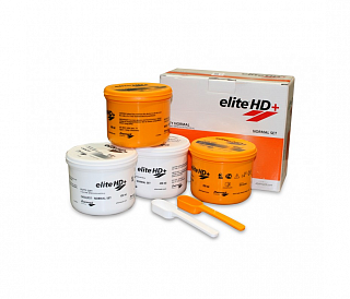 Zhermack Elite HD Putty Soft Normal Set (4х450ml) - А-Силикон очень высокой вязкости