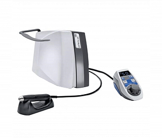 W&H Perfecta 300 LA-323 K - коленный бесщеточный зуботехнический микромотор с наконечником и педалью, 40000 об/мин