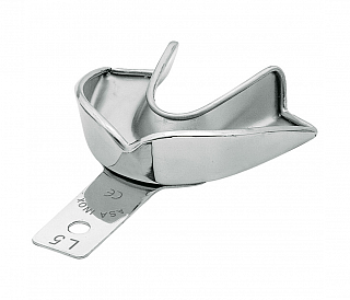 Asa Dental 2807S-L5 - ложка слепочная нижняя большая (L) без перфорации с бортиками