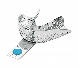 Asa Dental 2801-L4 - ложка слепочная нижняя средняя (M) с перфорацией без бортиков