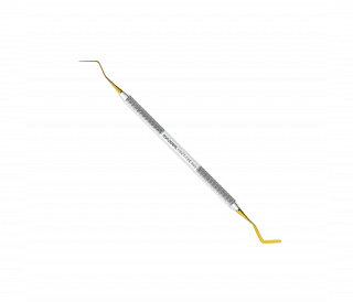 Asa Dental 1102T-1 - гладилка N1 двусторонняя с нитрит-титановым покрытием (золотым)