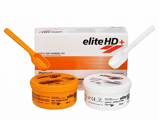 Zhermack Elite HD Putty Soft Normal Set (2х250ml) - А-Силикон очень высокой вязкости