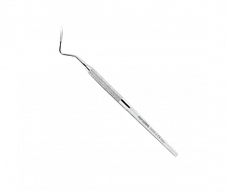 Asa Dental 0290-2 - элеватор изогнутый очень узкий от себя с длинной ручкой