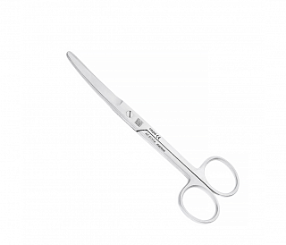 Nopa Instruments AC 011/14 - ножницы операционные, закругленные, изогнутые, 14,5 см