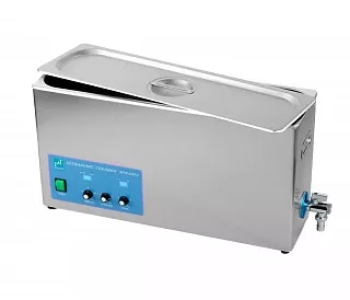 P&T Medical BTX-600 7L P - ультразвуковая мойка с режимом частотной модуляции и краном для слива воды, корпус из нержавеющей стали, 7 л