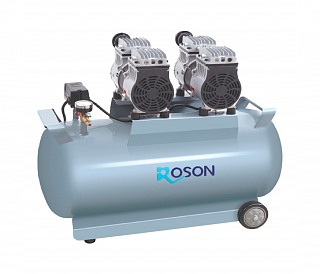 Roson RA-04 - безмасляный компрессор, без кожуха, без осушителя 160 л/мин, ресивер 60 л