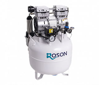 Roson AETHER38M - безмасляный компрессор, без кожуха, с осушителем 75 л/мин, ресивер 38 л