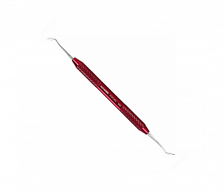 Asa Dental 5112-4AL - инструмент для моделировки воска с красной ручкой