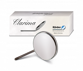 Roder Dentalinstrumente Clarima - зеркало незапотевающее, увеличительное, без ручки, размер 5, 24 мм, 12 шт