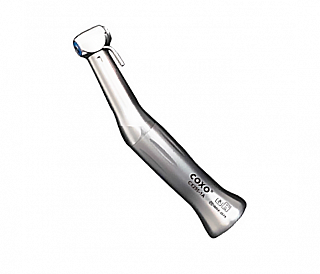 Coxo CX255-1A - понижающий угловой наконечник с кнопочным зажимом, 20:1