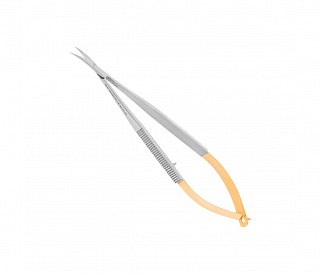 HLW 19-23TC - ножницы хирургические изогнутые Castroviejo TC, 140 мм