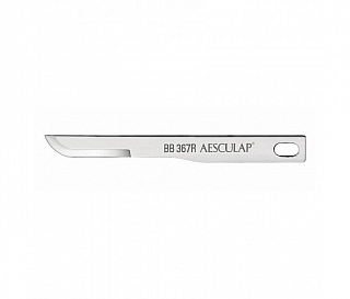 Aesculap BB367R - скальпель №367, лезвие, стерильное (уп. 10 шт)
