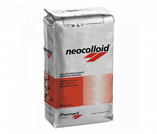 Zhermack Neocolloid (500gm) - беспыльный альгинат высокого уровня точности с нормальным схватыванием