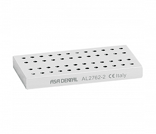Asa Dental AL2762-2 - подставка для боров, 48. шт угловые, алюминий